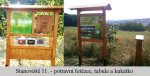 11. stanoviště-potravní řetězec, tabule a kukátko