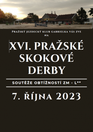 XVI. Pražské skokové derby